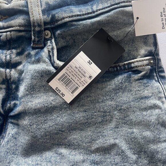 Original Use 10" Slim Fit Jean Shorts Dirt Road Wash Size 32 - Picture 3 of 5